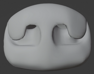 Realistic Badger Nose (3D Model)