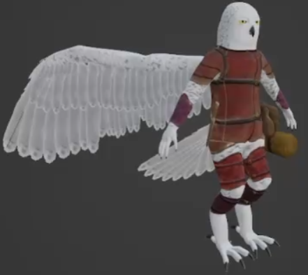 Owlin (Wings Expanded)